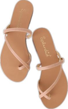 Synthetic Toe Ring Sandals For The Beach, Synthetic Toe Post Sandals, Flat Leather Sandals, Raffia Sandals, Nude Flats, Suede Slides, Black Strappy Sandals, Buckled Flats, Closed Toe Sandals