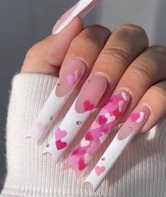 Simple Summer Nails, Vday Nails, Summer Nail Colors, Fun Nail Art, Summer Toe Nails, Drip Nails, Cute Nail Art Designs, Nail Designs Valentines, Valentines Day Nails