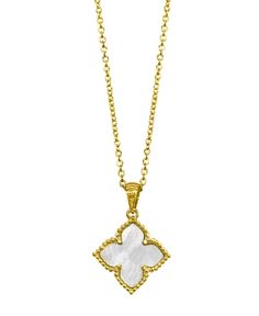 ADORNIA 16-18" Adjustable 14K Gold Plated Renaissance Flower Crystal White Imitation Mother of Pearl Necklace - Macy's Elegant White Flower Necklace With Delicate Chain, Elegant Gold Flower Necklace With Delicate Chain, Chic Gold Flower Necklace, Gold Flower Shaped Chic Necklace, Gold Tarnish-resistant Flower Pendant Necklace, Gold Mother Of Pearl Flower Pendant Jewelry, Ornate Yellow Gold Flower Pendant Jewelry, Spiritual Gold-plated Flower Pendant Necklace, White Flower-shaped Mother Of Pearl Jewelry