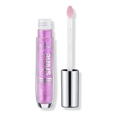 10 Sparkling Purple Extreme Shine Volume Lipgloss - Essence | Ulta Beauty Lip Balm Essence, Essence Extreme Shine, Glossy Lip Balm, Shine Lip Gloss, Ulta Beauty, Lip Gloss, Essence, Glitter, Purple