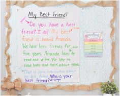 a sign on the wall that says, my best friend do you have a best friend? i'll be my best friend