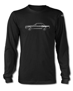 a black long sleeve shirt with an image of a pickup truck