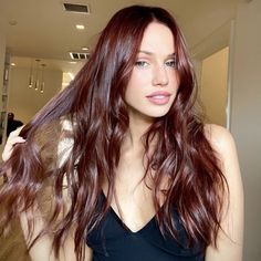 Best Fall Hair Colors, Pelo Color Vino, Scarlett Color, Scarlett Leithold