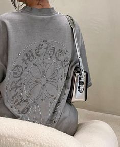 Chrome Hearts Jersey Outfit, Chrome Hearts Women, Chrome Hearts Style, Chrome Hearts Sweater, Chrome Hearts Jersey, Chrome Heart Outfit, Chrome Hearts Clothing, Chrome Heart Dress, Chrome Hearts Outfit