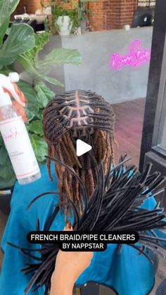 Annette Roche on Instagram: "Look at this beautiful Pipe Cleaner Style✨Book appointment www.NappStar.com #locs #locnation #locstyles #locstylesforwomen" Pipe Cleaner Locs, Pipe Cleaner Loc Styles, Doja Cat Woman, Men Locs, Loc Updo, Protective Hairstyles For Natural Hair, Updo Styles, Dreads Styles