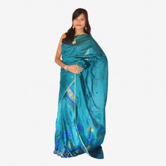 Assamese Traditional Mekhela Chador__ Padmini Peacock Color Tagar Mekhela Chador Set with Blouse Piece-  Rs. 2,114.00  The flawless beautiful Padmini Peacock Blue color Mekhela Chador gives a very classy look in itself, and when it comes for design, it is the elegant flowers that is chosen. This Mekhela Chador is a very good outfit for parties and occasions. Peacock Color, Elegant Flowers, Peacock Blue, Party Outfit, Cool Outfits