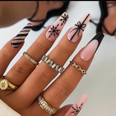 Trendy & Unique Acrylic Nail Inspirations Different Nail Designs, Dope Nails, Best Acrylic Nails, Cute Acrylic Nails, Green Nails