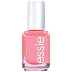 Show off your super sweet side with Essie Nail Lacquer in the flirty color of Cute As A Button. Add a touch of fun and show off your unique style with the long lasting, chip-resistant polish from Essie. For smooth, even color that dries fast to a high gloss shine look no further than Essie.Features & Benefits: Classic creamy nail polish Provides flawless coverage Formaldehyde free Pink Essie, Holiday Nail Polish, Coral Nail Polish, Nails Essie, Essie Colors, Essie Nail Colors, Nail Polish Nails, Pastel Nail Polish, Pastel Nail