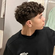 Broccoli Haircut, Curly Taper Fade, Mens Hairstyles Curly, Curly Hair Fade, Edgars Haircut