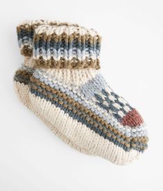 Lemon Northwestern Isles Cuffed Sweater Slipper - Cream/Blue M/L, Women's Mediumblue Shop more: Irresistibly Soft Chunky hand knit slipper Size S/M fits shoe sizes 5-7 Size M/L fits shoe sizes 8-10. Shell: 100% Acrylic. Lining: 100% Polyester. Hand wash cold. Only non-chlorine bleach when needed. Lay flat to dry. Do not iron.. Size S/M fits shoe sizes 5-7 Size M/L fits shoe sizes 8-10 Apparel & Accessories Slipper For Women, Chunky Hand Knit, Knitted Slippers, Womens Loungewear, Medium Blue, Chunky Knit, Womens Slippers, Come Back, Lay Flat