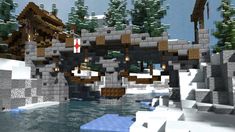 Minecraft Sprites, Minecraft Building Designs, Minecraft Gameplay, Minecraft Houses Survival, All Minecraft, Minecraft Castle, Minecraft Medieval, Cute Minecraft Houses