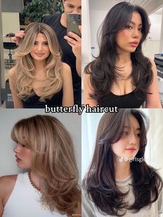 Layered Shaggy Long Hair, Face Slim Hairstyles, Types Of Layered Haircut, Hair Cuts For Long Hair With Layers, Fairy Haircut, Types Of Haircuts, Aesthetic Hairstyles, Haircuts For Long Hair With Layers