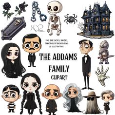 the addams family clipart from the addams series by on devisys