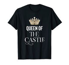 PRICES MAY VARY. Solid colors: 100% Cotton; Heather Grey: 90% Cotton, 10% Polyester; All Other Heathers: 50% Cotton, 50% Polyester Imported Pull On closure Machine Wash Queen of the Castle Lightweight, Classic fit, Double-needle sleeve and bottom hem The Castle, Spin Cycle, Funny T Shirt, Funny T, The Queen, Funny Shirts, Branded T Shirts, Heathers, Funny Tshirts