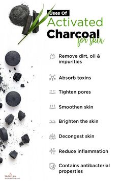 activated charcoal benefits Activated Charcoal Benefits Skin, Charcoal For Skin, Activated Charcoal Uses, Charcoal Benefits, Activated Charcoal Mask, Charcoal Mask Benefits, Activated Charcoal Benefits, Beauty Tips With Honey, Skin Facts