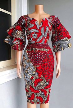 Ankara Short Gown Styles, African Print Skirt, African Print Clothing, Ankara Fashion, Ankara Gown Styles