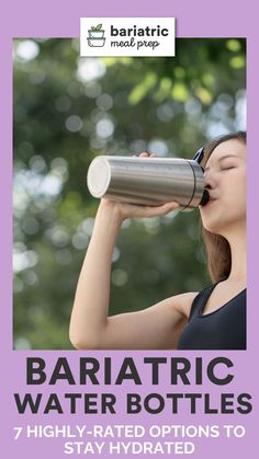 Find the best bariatric water bottle to meet your needs after bariatric surgery! Pick your favorite out of these 7 highly-rated options to stay hydrated and boost your recovery with ease. Small Water Bottle, Shake Bottle, Easy Meal Plans, Best Water Bottle, Surgery Center, Best Water, Flavored Drinks, Sport Water Bottle