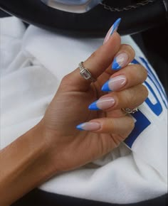 Trendy Blue Nails, Paznokcie Hello Kitty, Kutek Disney, Nagel Tips, Smink Inspiration, Casual Nails, Makijaż Smokey Eye, Fire Nails