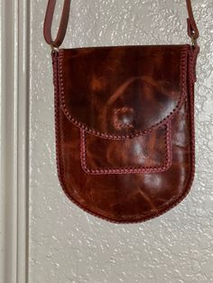 Brown leather crossbody bag unisex. Brown Leather Crossbody Bag, Sling Bags, Leather Crossbody Bag, Cross Body Handbags, Leather Crossbody, Purses And Handbags, Crossbody Bags, Brown Leather, Crossbody Bag