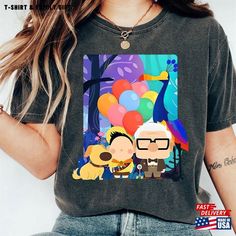 Watercolor Pixar Up Unisex T-Shirt Retro Disney Paradise Falls Comfort Color Shirt Carl Russell Tee Hoodie Check more at https://tshirtfamilygift.com/product/watercolor-pixar-up-unisex-t-shirt-retro-disney-paradise-falls-comfort-color-shirt-carl-russell-tee-hoodie/ Disney Trip Outfits, Paradise Falls, Retro Disney, Trip Outfits, Disney Trip, Color Shirt, Comfort Color