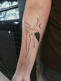 Wolf Girl Tattoos, Moon Spirit, See Tattoo, Wolf Tattoos, Elegant Tattoos, Symbolic Tattoos, Dope Tattoos, Simplistic Tattoos, Little Tattoos