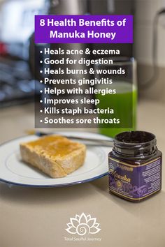 Have you ever had manuka honey? Not only is this amazing honey from New Zealand delicious, it is also a super food that has incredible health benefits. Read all about it at TotalSoulfulJourney .com Honey For Acne, Homemade Oatmeal, Healing Remedies, Super Food, B Vitamins