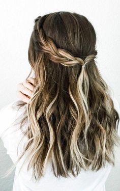 Lazy Girl Hairstyles, Wand Hairstyles, Girls Hairstyles Easy, Boho Chique, Hair Scarf Styles, Bride Hairstyles, Gorgeous Hair, Bridesmaid Hair, Prom Hair