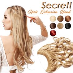 Secret Hair Extensions, Blond Beige, Butter Blonde, Beige Blond, Honey Blond, Halo Band, Wood Working Ideas, Micro Braids, Black Curly