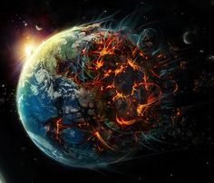 When The World Ends, Cool Galaxy Wallpapers, Stephen Hawking, Digital Art Illustration, Life Magazine, Photoshop Tutorial, Of The Earth, End Of The World, Field Trip