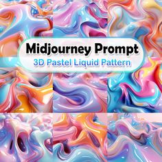 Hurry! Limited stock available. Ultimate Midjourney Prompt 3D Pastel Liquid Flow Patterns Creator Tested & Customisable Professional High-Quality AI Midjourney's Prompts, exclusively priced at $4.99 Don't miss out!
#MidjourneyArt #AiPrompt #BestPrompts #MidjourneyAiArt #MidjourneyPrompts #FluidFlowPrompt #MidjourneyWallArt #HomeWallDecor #BestMidjourney #BestFluidPrompt Midjourneyart Prompt, Pastel Colour Palette, Website Backgrounds, Pastel Palette, Branding Materials, Visual Content, Limited Stock, Social Media Graphics, Touch Of Modern