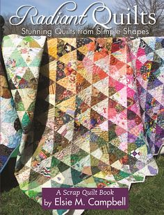 a book cover with quilts on it