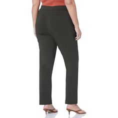 These Women's Super Stretch Millennium Welt Pocket Pull-On Career Pant is ideal for you if you're looking for something that may provide you with both comfort and style. These are perfect for daily use. You can move freely and comfortably thanks to the fit. These sturdy pants are ideal for your hectic lifestyle. These can be quickly washed in the washing machine. Specifications: Fabric Type: 78% Rayon, 19% Nylon, 3% Spandex Care Instructions: Machine Wash Closure Type: Pull On Rise Style: High R Comfortable High-waisted Pants For Workwear, Comfortable Workwear Bottoms, Comfortable Stretch Pants For Workwear, Comfortable Tapered Leg Workwear Bottoms, Comfortable Tapered Leg Work Pants, Comfortable Trousers For Workwear, Comfortable Workwear Trousers, Comfortable Pull-on Style Workwear Pants, Warm Pants