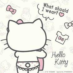 the hello kitty wallpaper is very cute