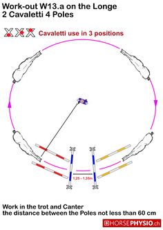 the diagram shows how to work out w13 on the longe and cavalti 4 poles