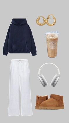 #outfit #outfitoftheday #outfitideas  #outfits #outfitinspo #outfitsbacktoschool #outfitstyle #winteroutfit #y2koutfit #falloutfit Pijama Outfit, Fall Sleepover, Uggs Outfits, Basic Tattoos, Period Hacks, Airport Fits, Cute Modest Outfits, Casual Preppy Outfits