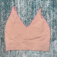 Never Worn Baby Pink Athletic Tank Crop Top Perfect Stretchy Material Tank Crop Top, Cropped Tank Top, Stretchy Material, Baby Pink, Crop Top, Womens Tops, Crop Tops, Pink, Women Shopping