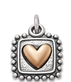 The James Avery Radiant Heart Charm is as precious as a postage stamp on a love letter. Wear this sweet sterling silver and bronze charm on your bracelet, changeable charm holder or chain, to remind you of someone you love. From James Avery, this charm features: Sterling silver and bronzeApprox. 0.50" longMade in the USA. James Avery Bracelet, Swimsuits Tankini, James Avery Charms, Style Inspiration Classic, Tankini Swimsuits For Women, Charm Holder, A Love Letter, The James, James Avery