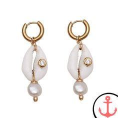 Upgrade Your Style with Boho Crystal Shell Earrings Looking for a way to add a touch of nautical charm to your wardrobe? Look no further than our stunning Boho Crystal Shell Earrings. Crafted with love for passionate sea lovers like you, these earrings are the perfect accessory to express your love for the sea and its mesmerizing symbols. The Boho Crystal Shell Earrings belong to our Shell Earrings collection, where you'll find a wide range of beautifully designed sea-inspired earrings. Whether Sea Inspired Earrings, Nautical Themed Party, Boho Crystal, Sea Lover, Nautical Jewelry, Sea Inspired, Handcrafted Accessories, Shell Earrings, Earrings Collection