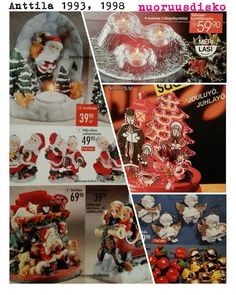 an advertisement for christmas decorations and other items in the store's adverts