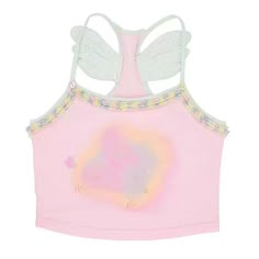 soft girl aesthetic angel wings top boogzel clothing Aesthetic Angel Wings, Retro Summer Outfits, Aesthetic Angel, Harajuku Aesthetic, Y2k Party, Pastel Goth Fashion, Baby Tees Y2k, Soft Girl Aesthetic, Retro Punk