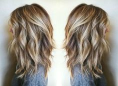 golden blonde balayage hair color ash blonde golden blonde icy highlights beach blunt lob haircut Icy Highlights, Hair Color Ash, Golden Blonde Balayage, Hair Plait, Plait Styles, Updo Easy, Hairstyles Anime, Hairstyles School, Balayage Hairstyles