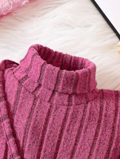 Type:A Line \nHem Shaped:Flared \nSleeve Type:Leg-of-mutton Sleeve \nWaist Line:Natural \nNeckline:Stand Collar \nNumber of Pieces:2 Piece Set \nColor:Pink \nPattern Type:Plain \nSleeve Length:Long Sleeve \nLength:Short \nFit Type:Regular Fit \nFabric:Medium Stretch \nTemperature:Late Fall (10-17℃/50-63℉) \nCare Instructions:Machine wash or professional dry clean \nSheer:No \nGender:Girls \n Mutton Sleeve, Leg Of Mutton Sleeve, Late Fall, Puff Sleeve Dress, Puffed Sleeves Dress, Baby Bag, Stand Collar, Mock Neck, Sleeve Dress