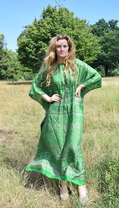 Caftan Dress Pattern, Diy Beach Cover Up, Beach Dresses Diy, By Hand London, Diy Beach, Kaftan Style, Beach Coverup Dress