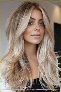 Transform your everyday look with these 29 hairstyles for long thin blonde hair, ideal for bringing out the best in your fine strands. From voluminous curls to sleek straight styles, find your new favorite and embrace a stunning new look. Balayage Brunette To Blonde, Old Money Brunette, Perfect Blonde Hair, Grey Hair Inspiration, Blonde Haircuts, Straight Blonde Hair, Voluminous Curls, Trendy Hair Color, Brunette To Blonde