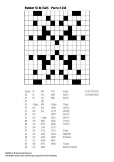 the crossword puzzle is shown in black and white, with numbers on each side