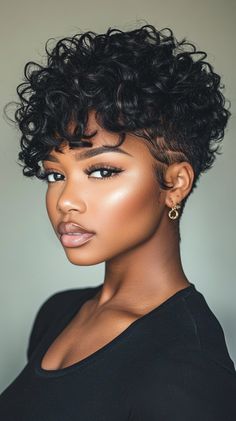 Short Haircuts for Black Women Braids 2022, Short Hairstyle Women, Women Pixie Cut, Short Hair Back