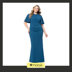 in stock Gowns With Sleeves, Flutter Sleeve, Plus Size Dresses, Plus Size Outfits, Pick Up, In Store, Buy Online, Plus Size, Clothes For Women