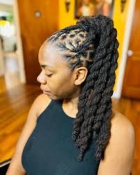 Natural Dreadlocks, Loc Updo, Long Dreads, Twist Ponytail, Dreads Girl, Updo Styles, Dreadlock Hairstyles For Men