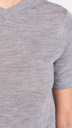 Fabric Weight: LightweightLightweightHeavyweightFabric: Lightweight knitV neckShort sleevesShell: 100% merino woolDry cleanImported, ChinaStyle #SLIAN30282 Knit V Neck, Sandy Liang, Lightweight Knit, Grey Sweater, Sweater Outfits, Merino Wool, Fabric Weights, Knitted Sweaters, New Arrivals