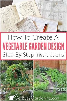 Drawing your DIY home vegetable garden layout may sound hardbut it’s simple (and fun tooWhether your garden is large or smallin ground rows or raised bedsor in the backyard or the frontfollow these easy step-by-step instructions for how to design a vegetable garden for beginners (with picturesIt will help you plan for companion plantingvertical structuresand crop rotationPlus get tons of ideas and inspiration for designing a pretty and productive veggie garden. Veggie Garden Layout, Vegetable Garden Layout Design, Garden For Beginners